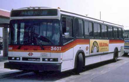 Neoplan Transliner AN440 Los Angeles RTD